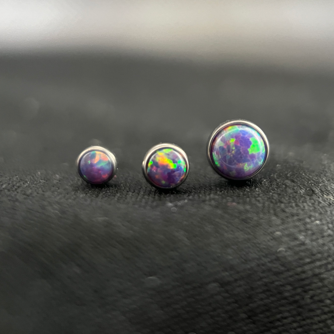 Cabochon Opal, Threadless