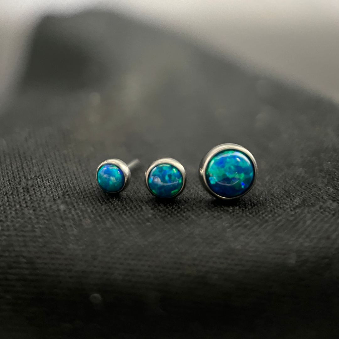 Cabochon Opal, Threadless