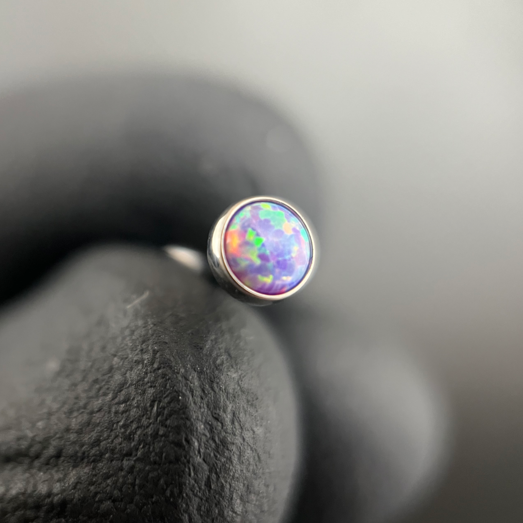 Cabochon Opal, Threaded