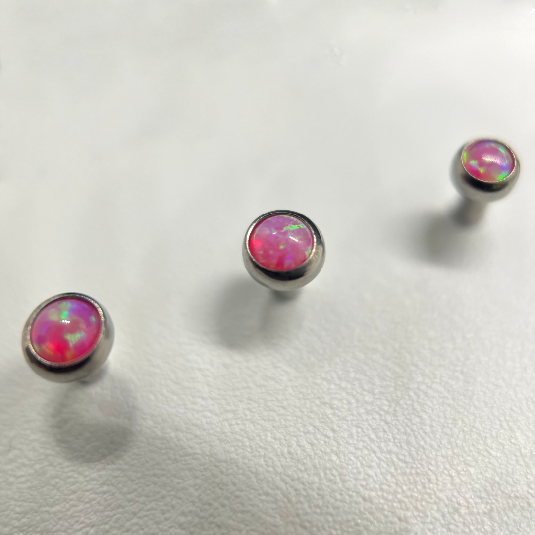 Cabochon Opal, Threadless