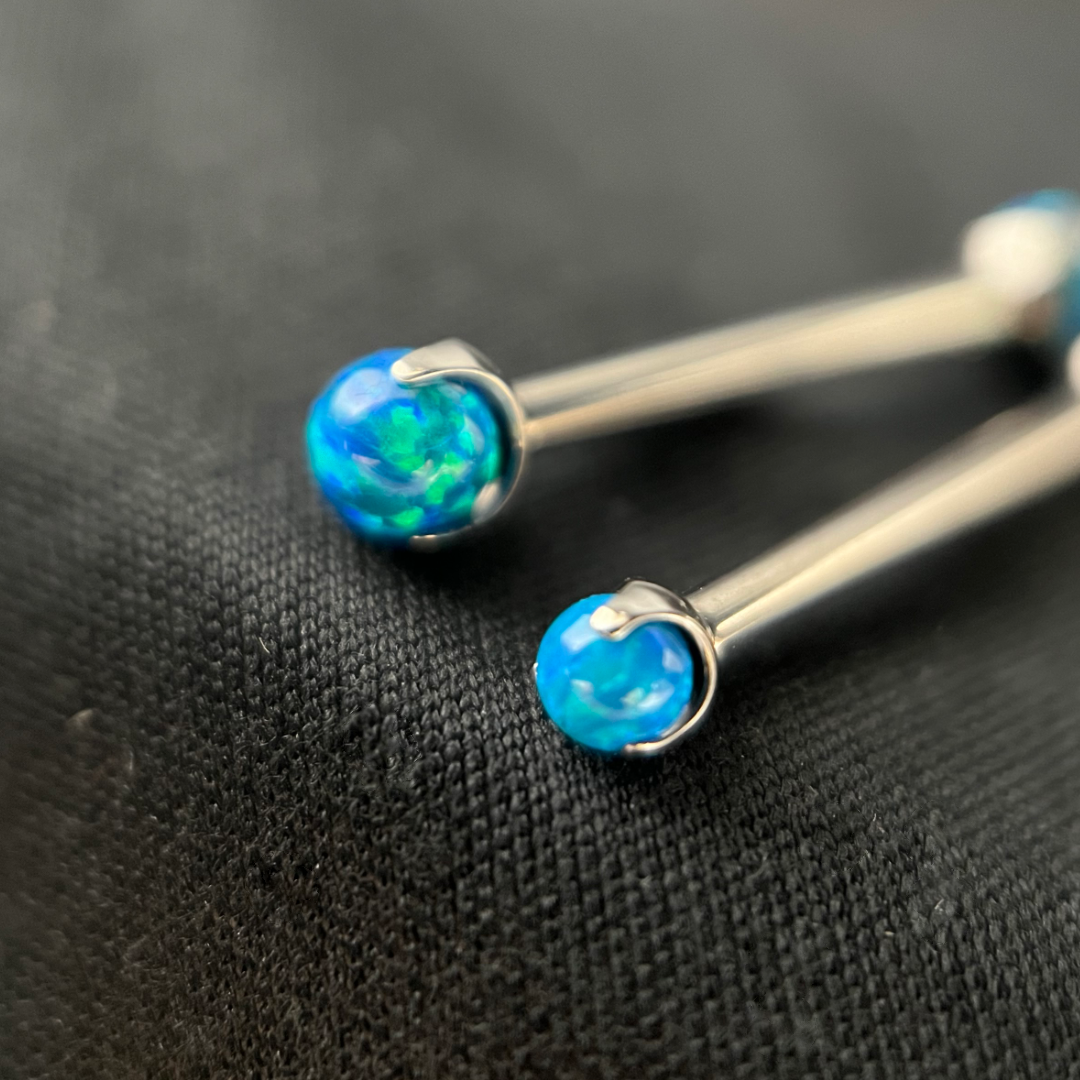 Cabochon Opal Prong Sphere, Threadless