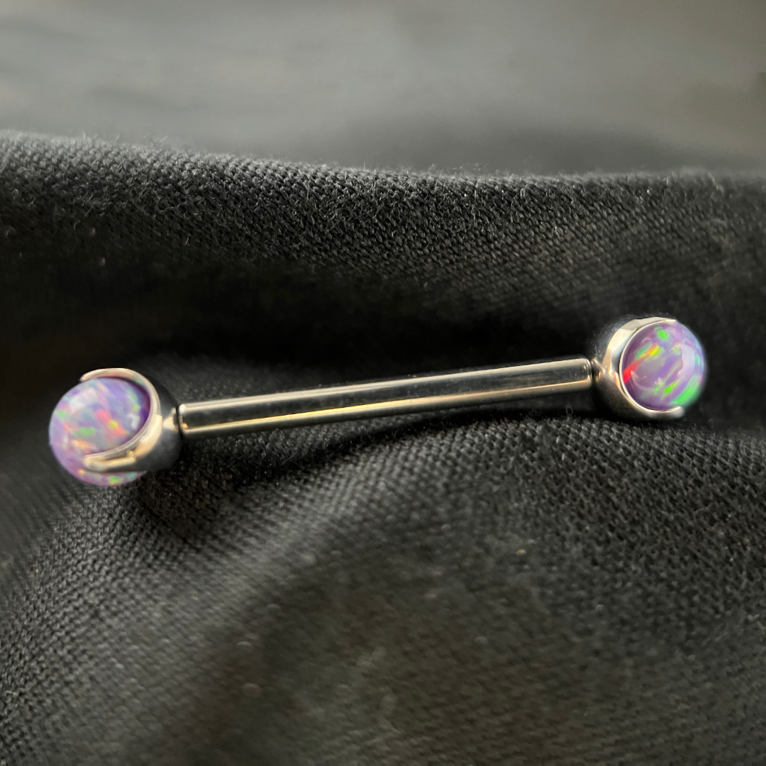 Cabochon Opal Prong Sphere, Threadless