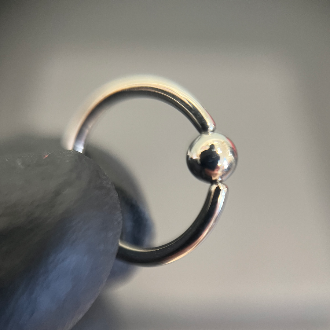 Titanium Captive Bead Ring